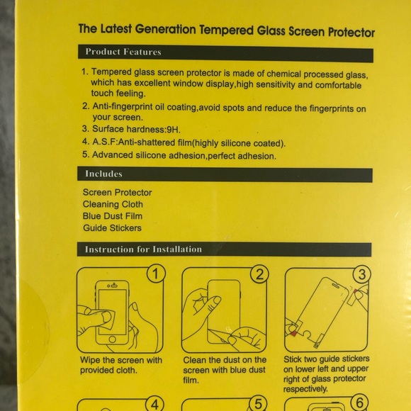 JETech Tempered Glass Screen Protector for Smartphones NEW ✨ - Picture 8 of 13